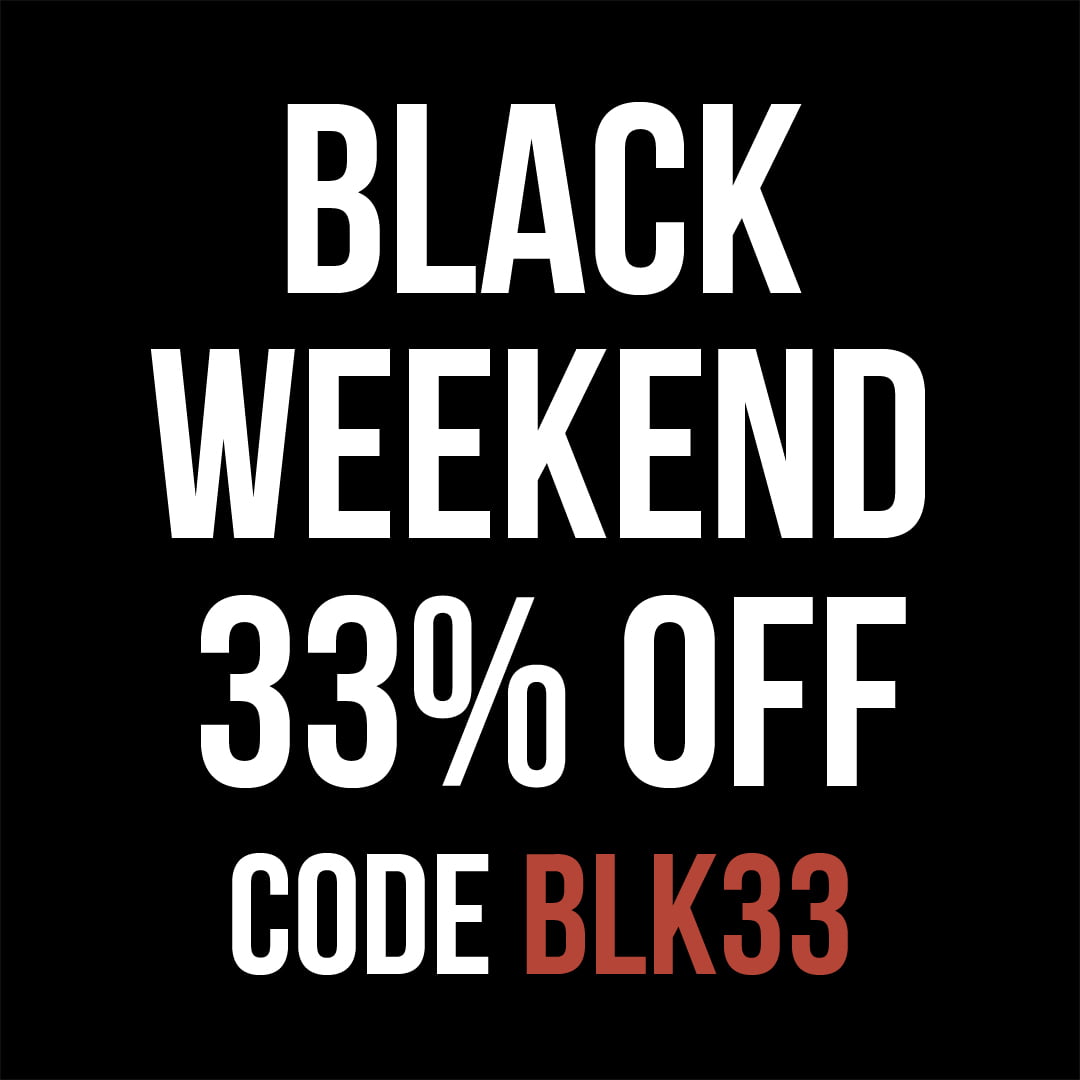 Black Weekend. Use code BLK33 to get 33% OFF